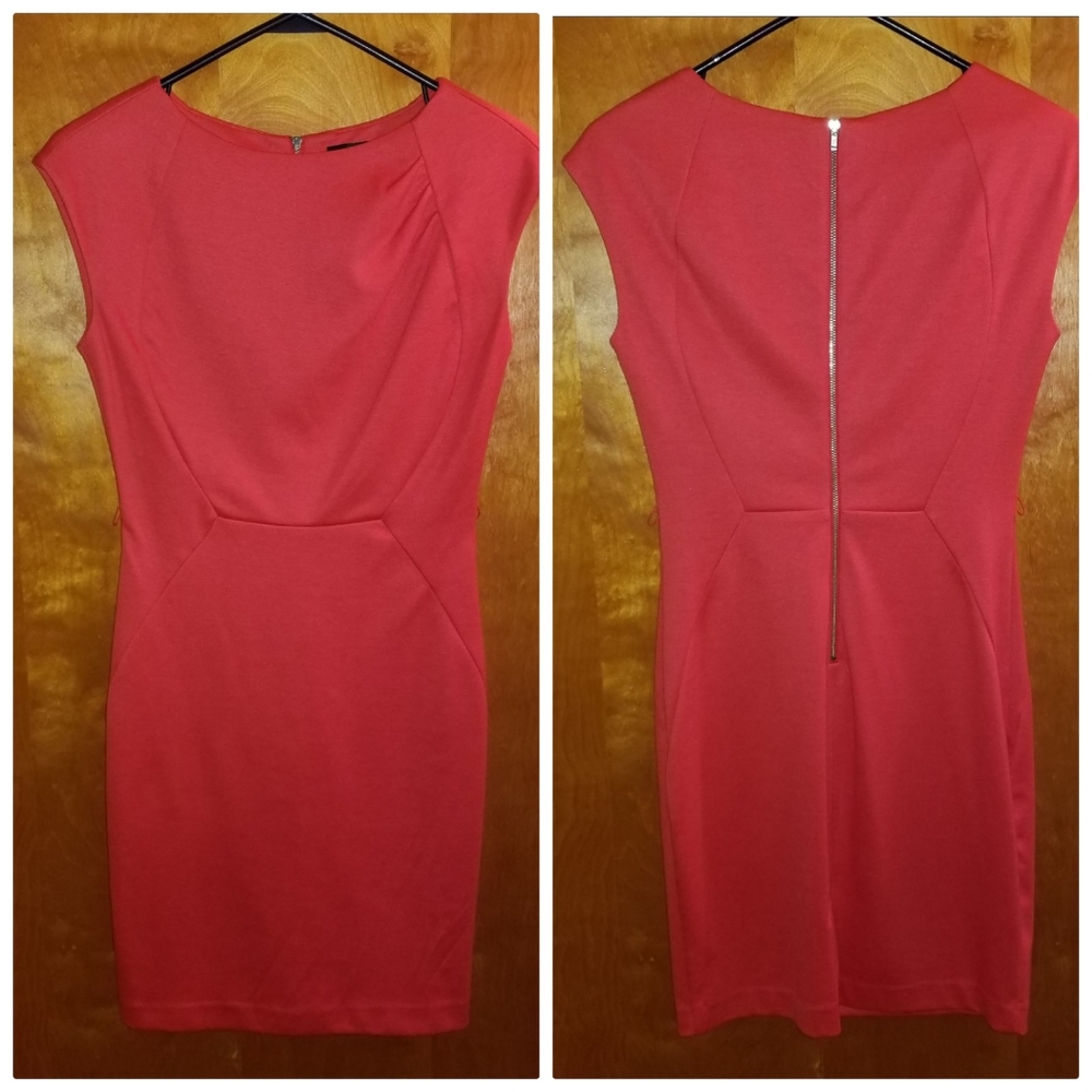 Coral dress